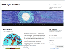 Tablet Screenshot of moonlightmandalas.com